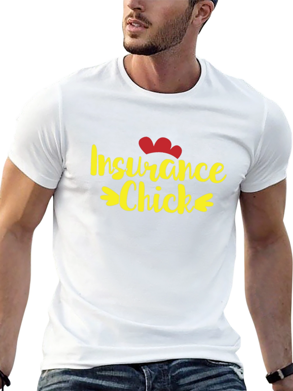 Insurance Chick T-Shirt - Cute and Fun