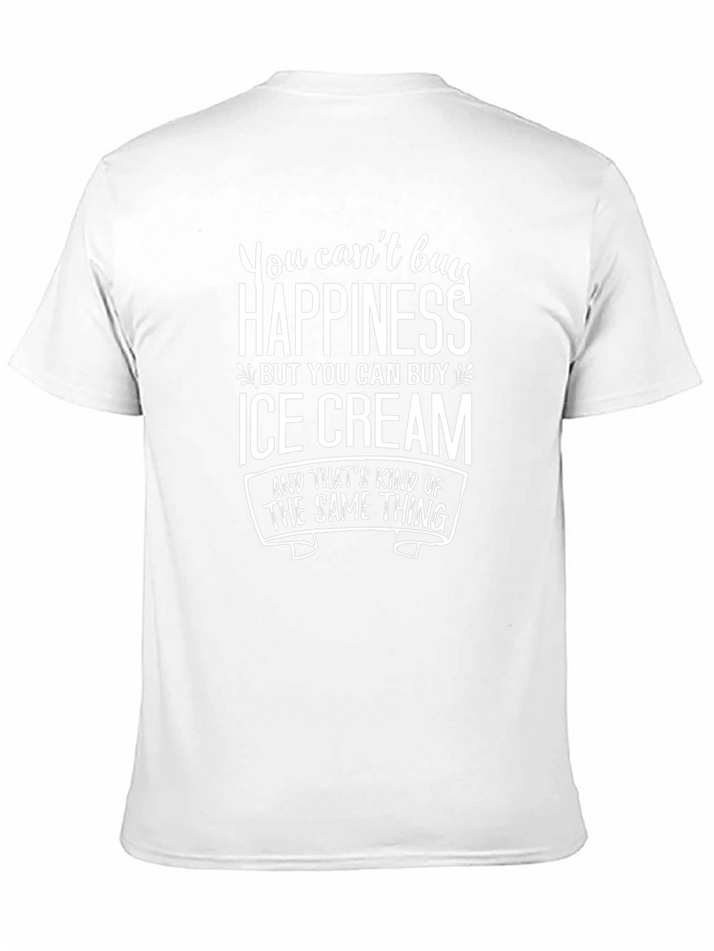 Happiness Ice Cream Graphic Tee
