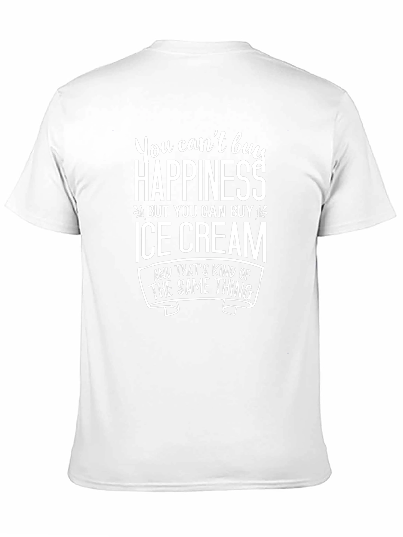 Happiness Ice Cream Graphic Tee