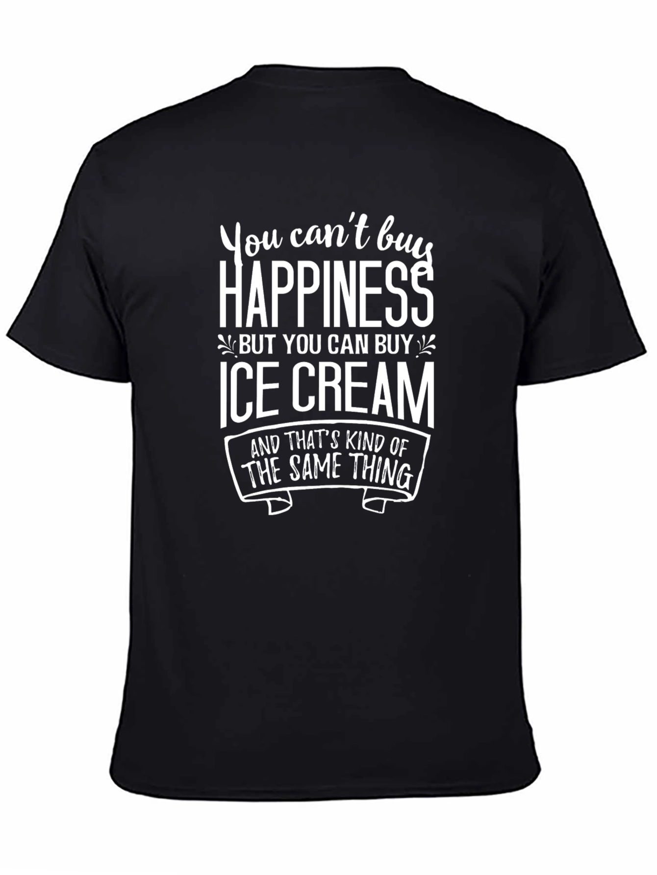 Happiness Ice Cream Graphic Tee