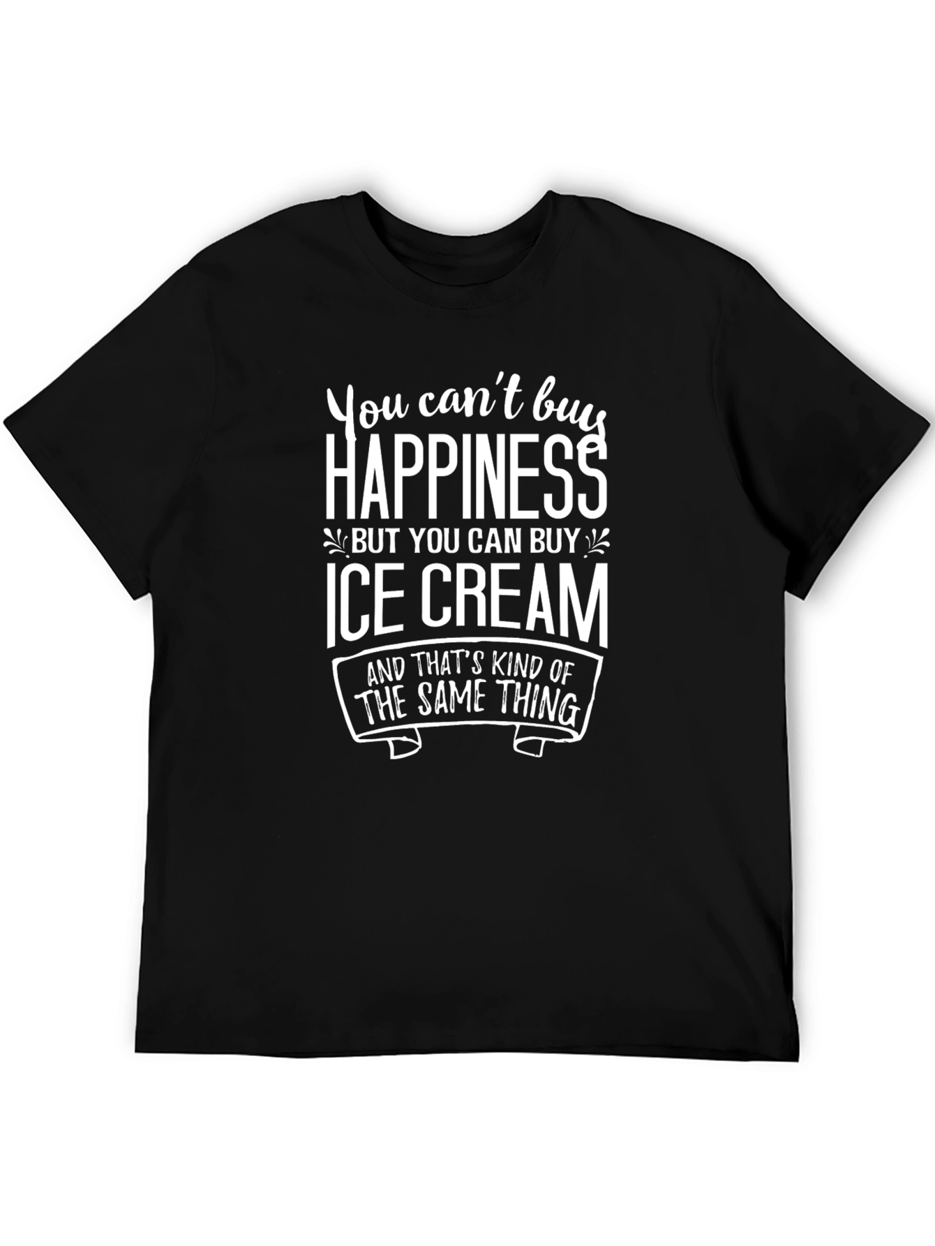 Happiness Ice Cream Graphic Tee