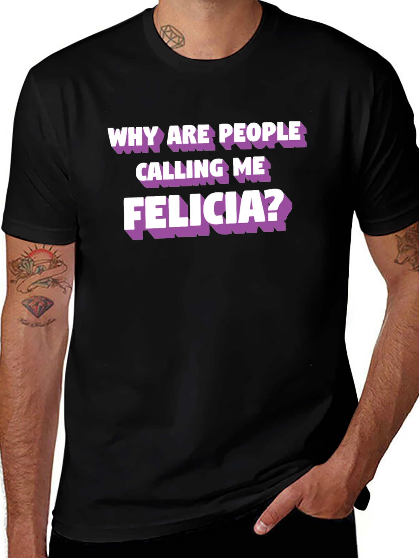 Funny Felicia T-Shirt - Humor Tee