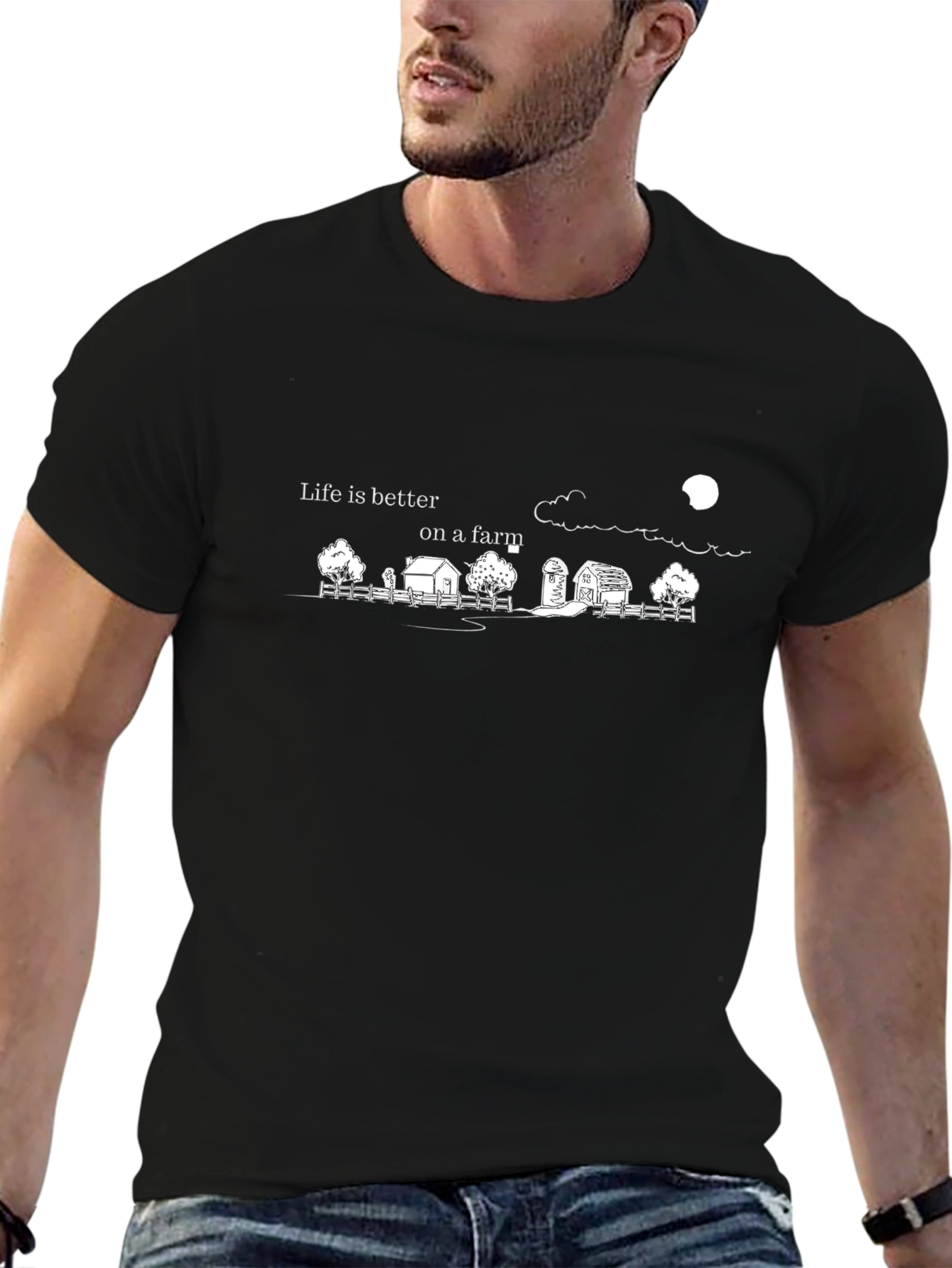 Life is Better on a Farm Graphic Tee