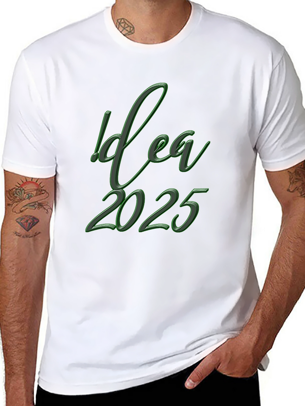 Idea 2025 Black T-Shirt