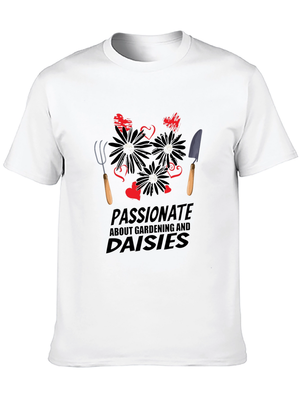 Gardening & Daisies Graphic Tee