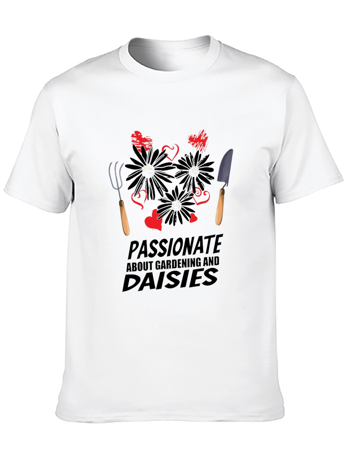 Gardening & Daisies Graphic Tee