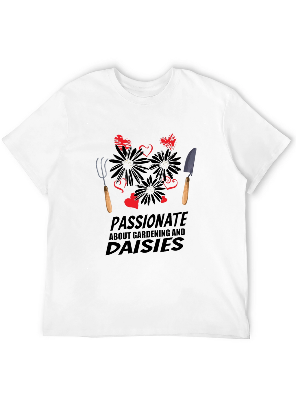 Gardening & Daisies Graphic Tee