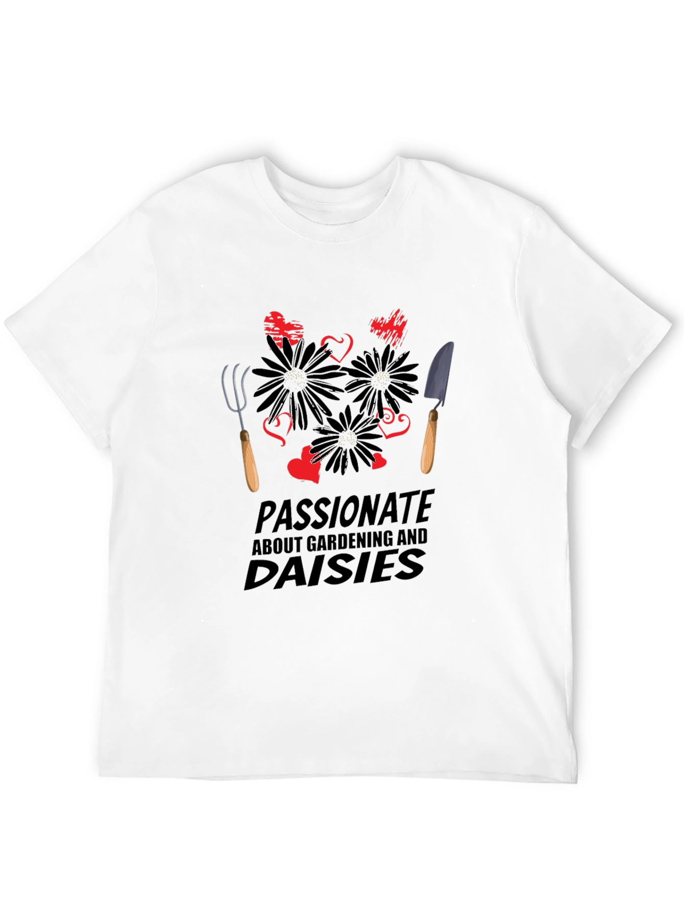 Gardening & Daisies Graphic Tee