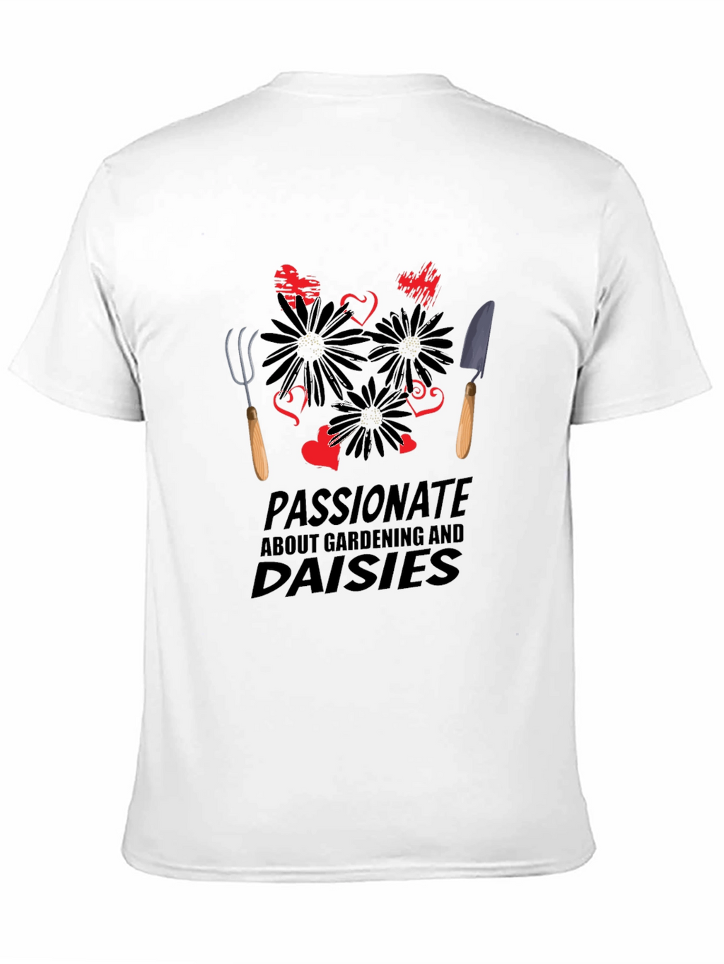Gardening & Daisies Graphic Tee