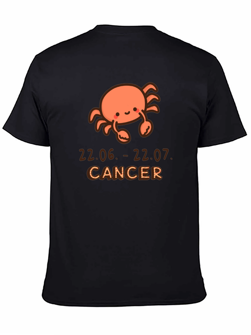 Cute Cancer Zodiac T-Shirt - June July Birthday Gift