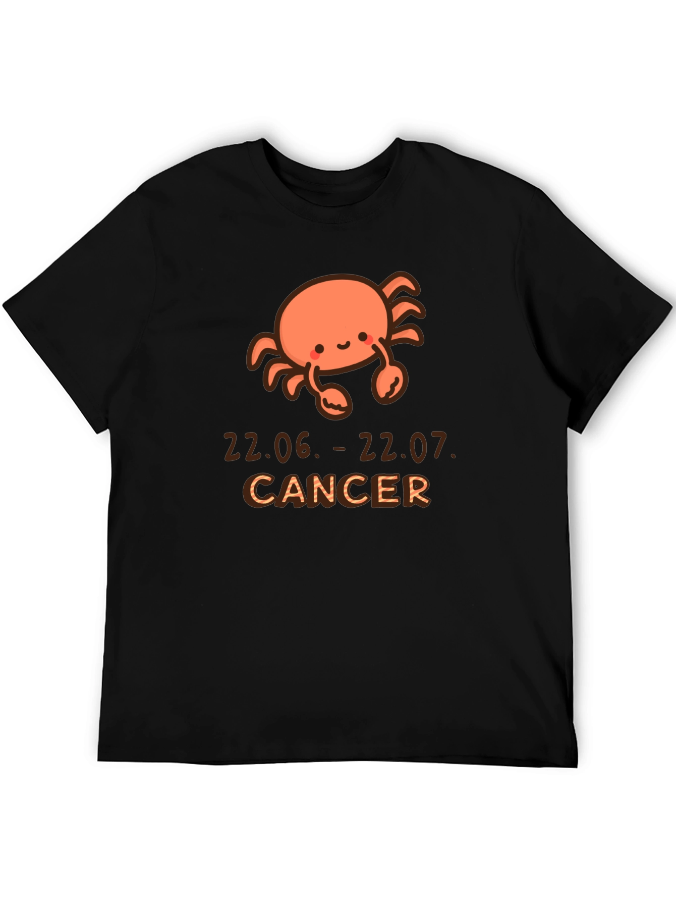 Cute Cancer Zodiac T-Shirt - June July Birthday Gift