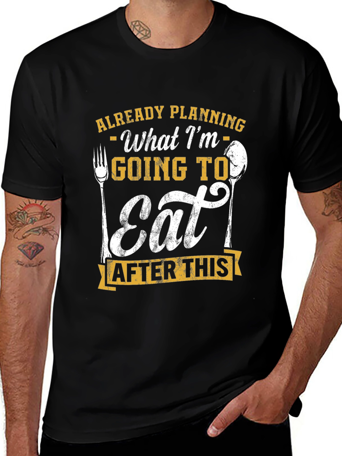Funny Foodie T-Shirt: Already Planning What Im Going To Eat