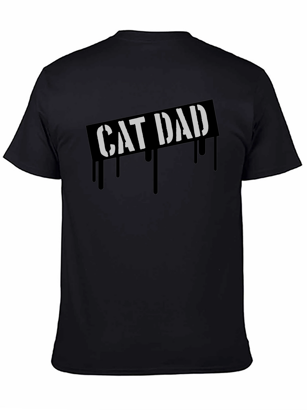 Cat Dad Graphic Tee - Cool Fathers Day Gift