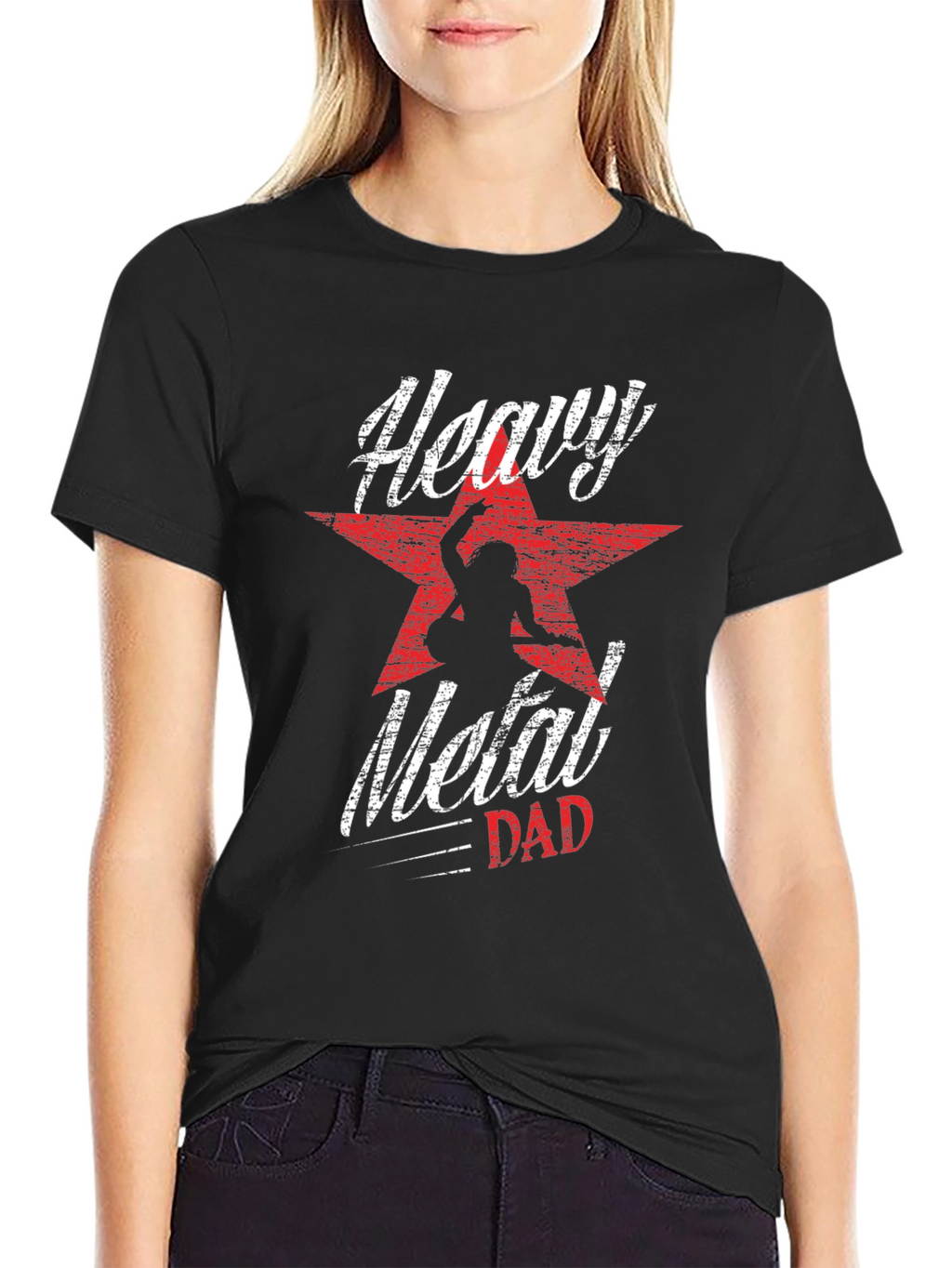 Heavy Metal Dad Graphic Tee - Rock On!