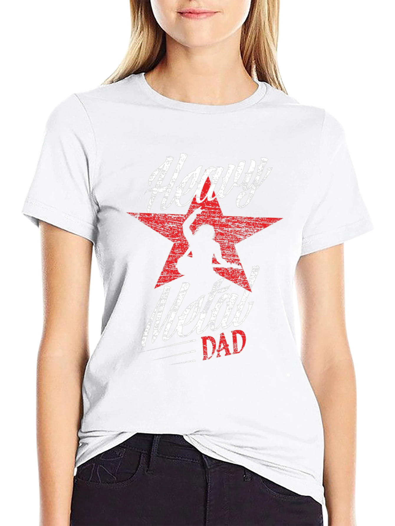 Heavy Metal Dad Graphic Tee - Rock On!