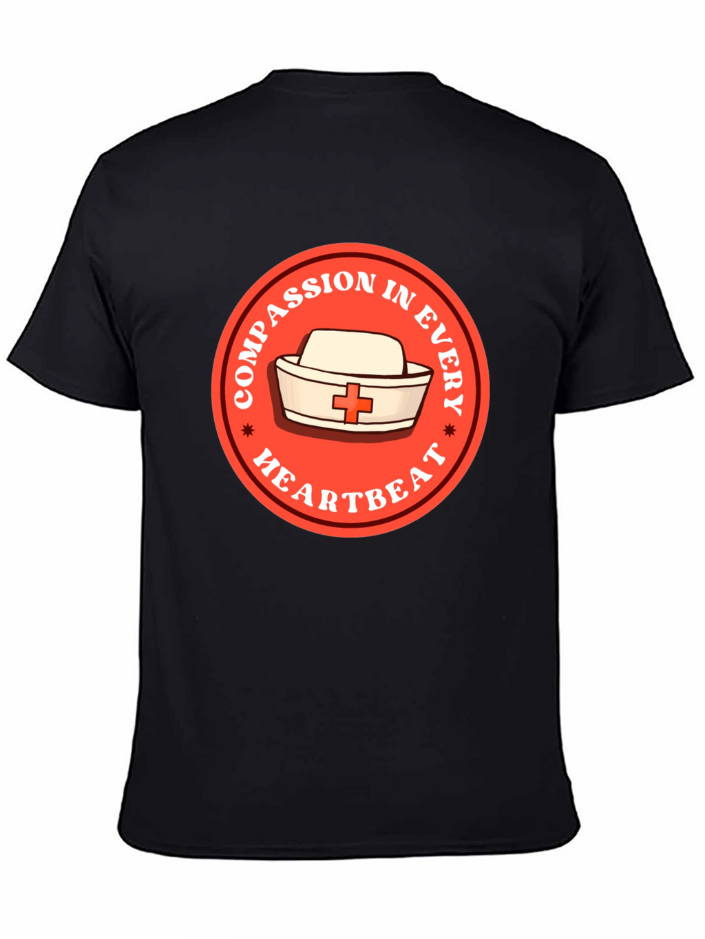 Compassion in Every Heartbeat Nurse T-Shirt