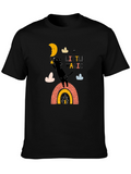 Magical Moon Cat Graphic Tee