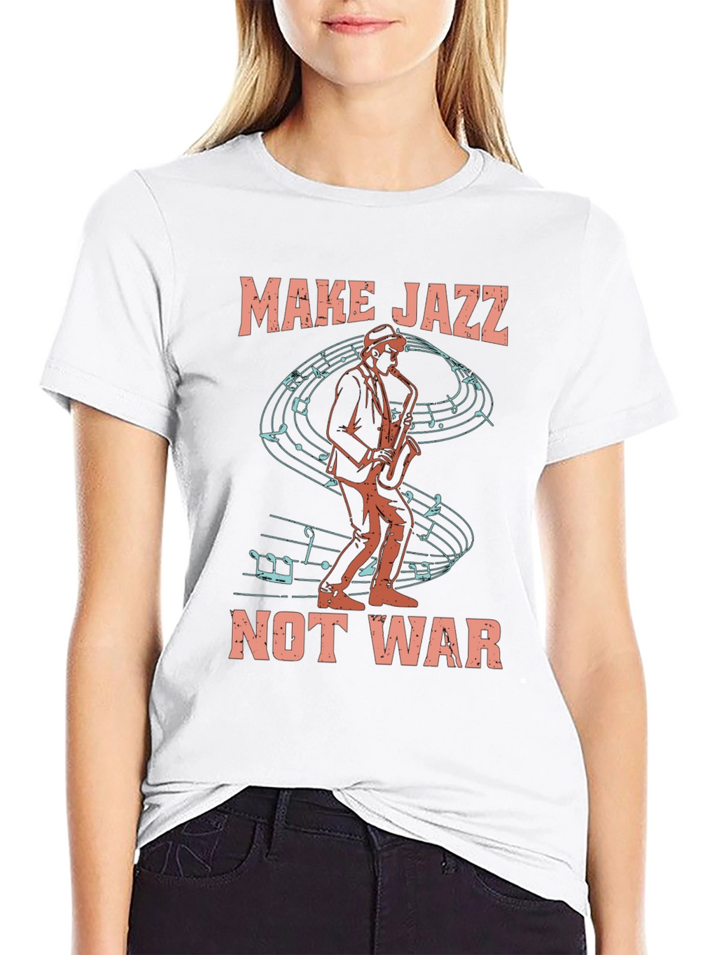 Make Jazz Not War T-Shirt