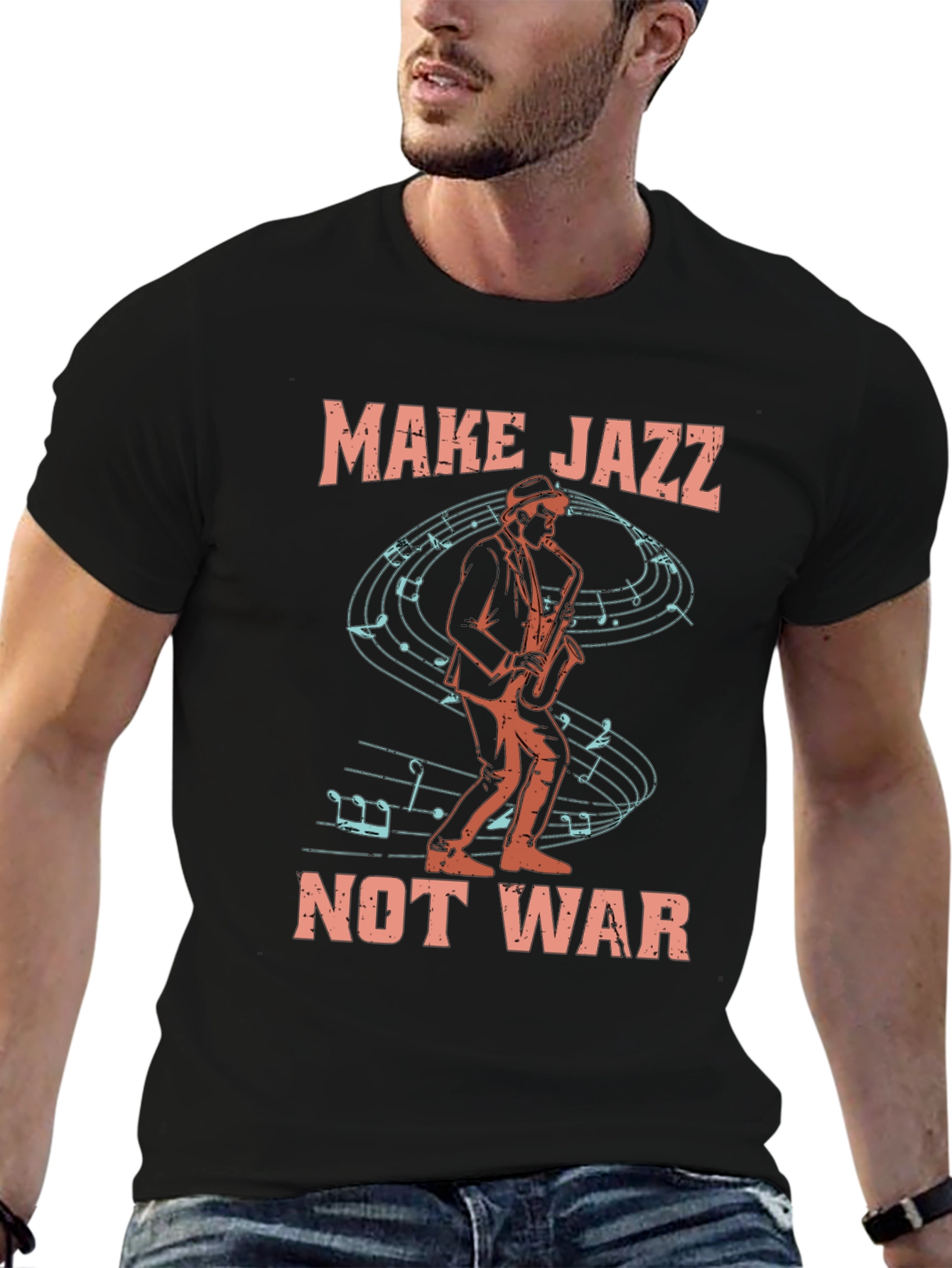 Make Jazz Not War T-Shirt
