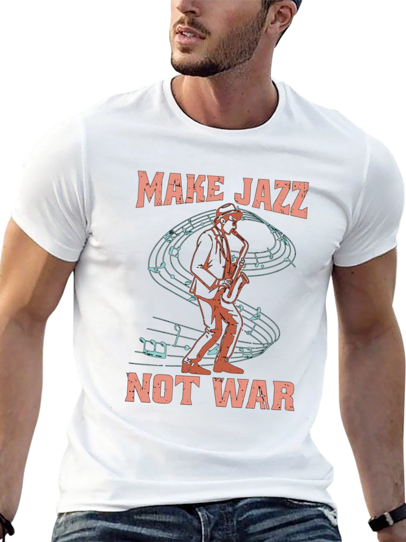 Make Jazz Not War T-Shirt