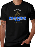 Camping Alone Tee: No WiFi Needed Nature Shirt