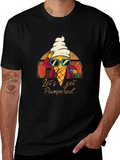 Cool Ice Cream Cone Graphic T-Shirt