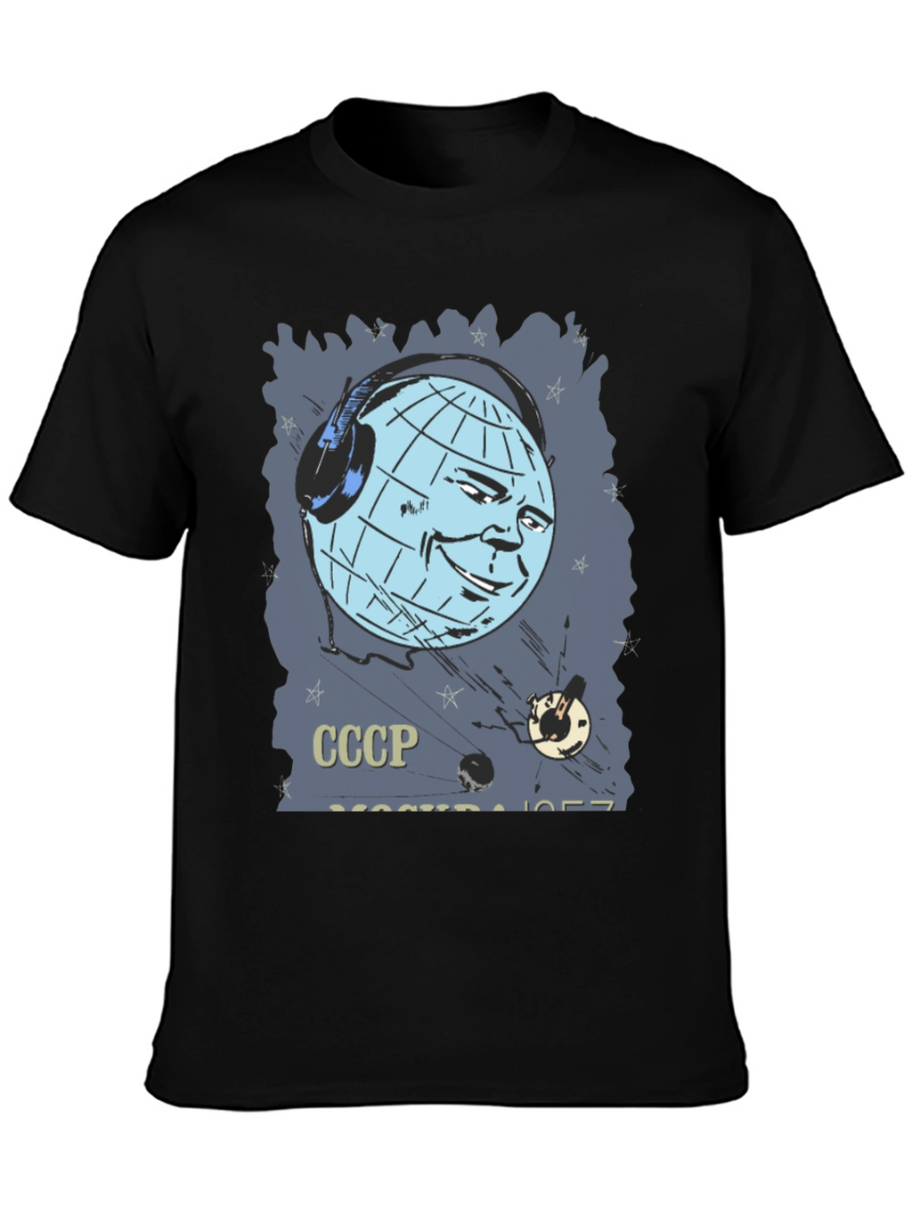 Retro USSR Sputnik T-Shirt