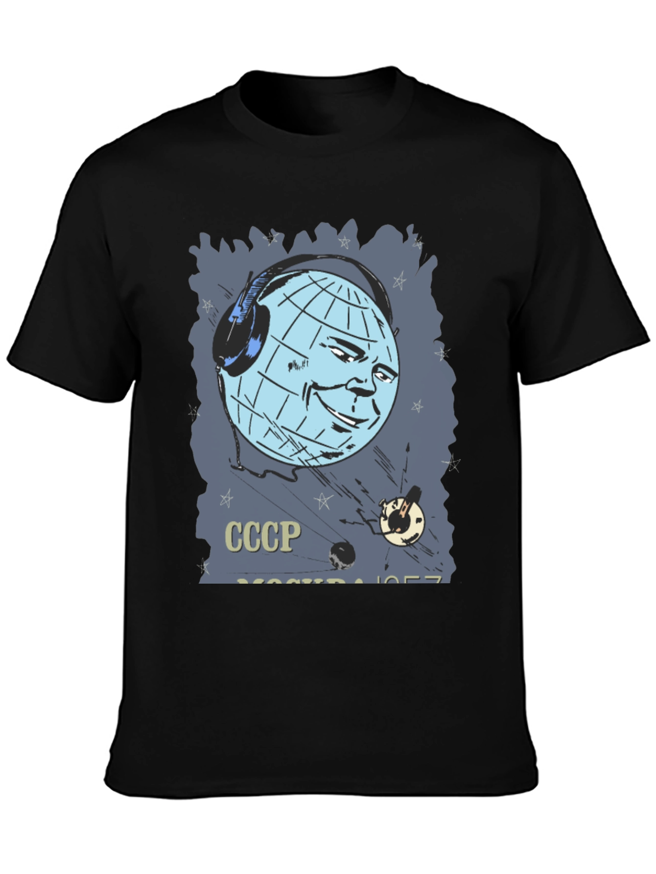 Retro USSR Sputnik T-Shirt