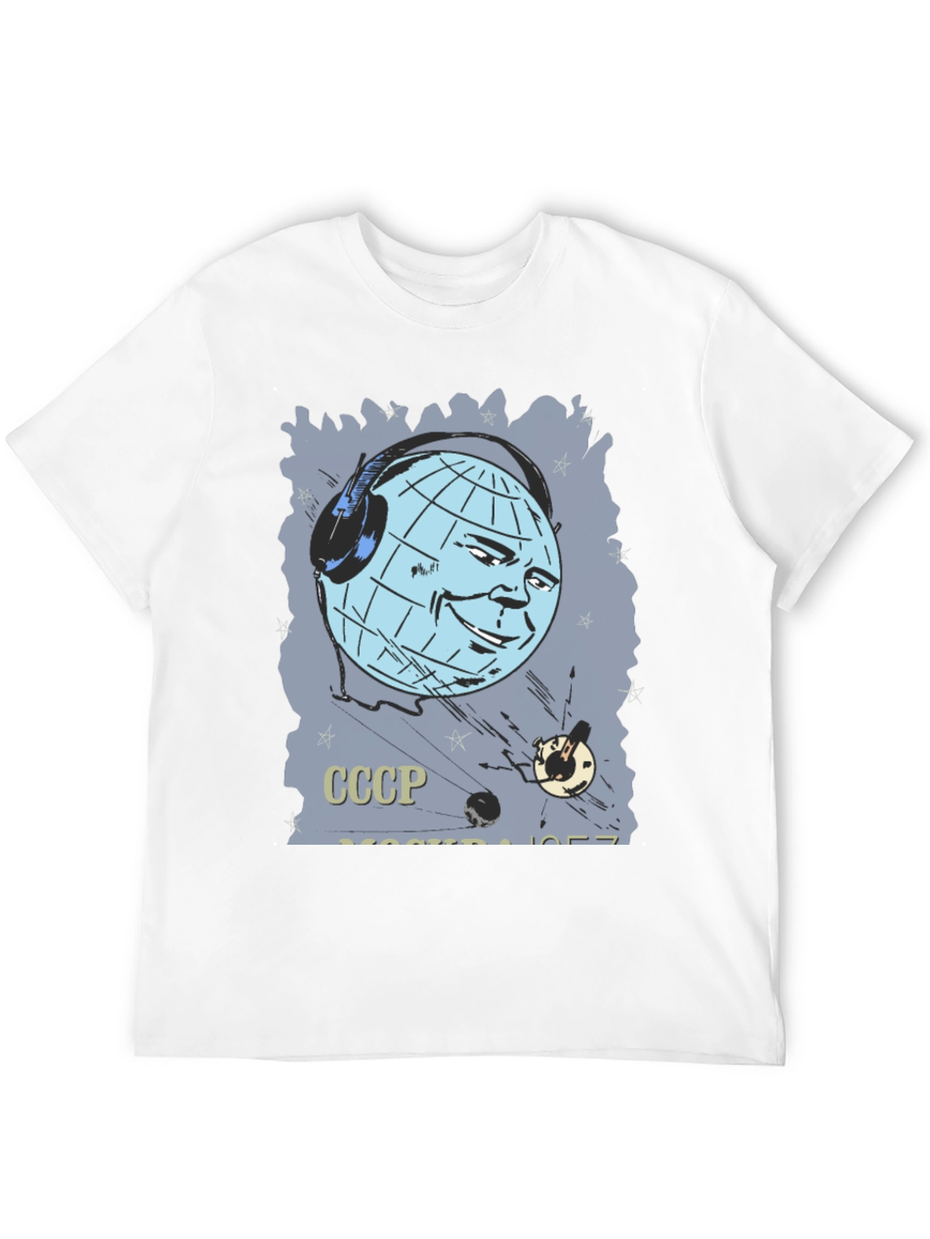 Retro USSR Sputnik T-Shirt