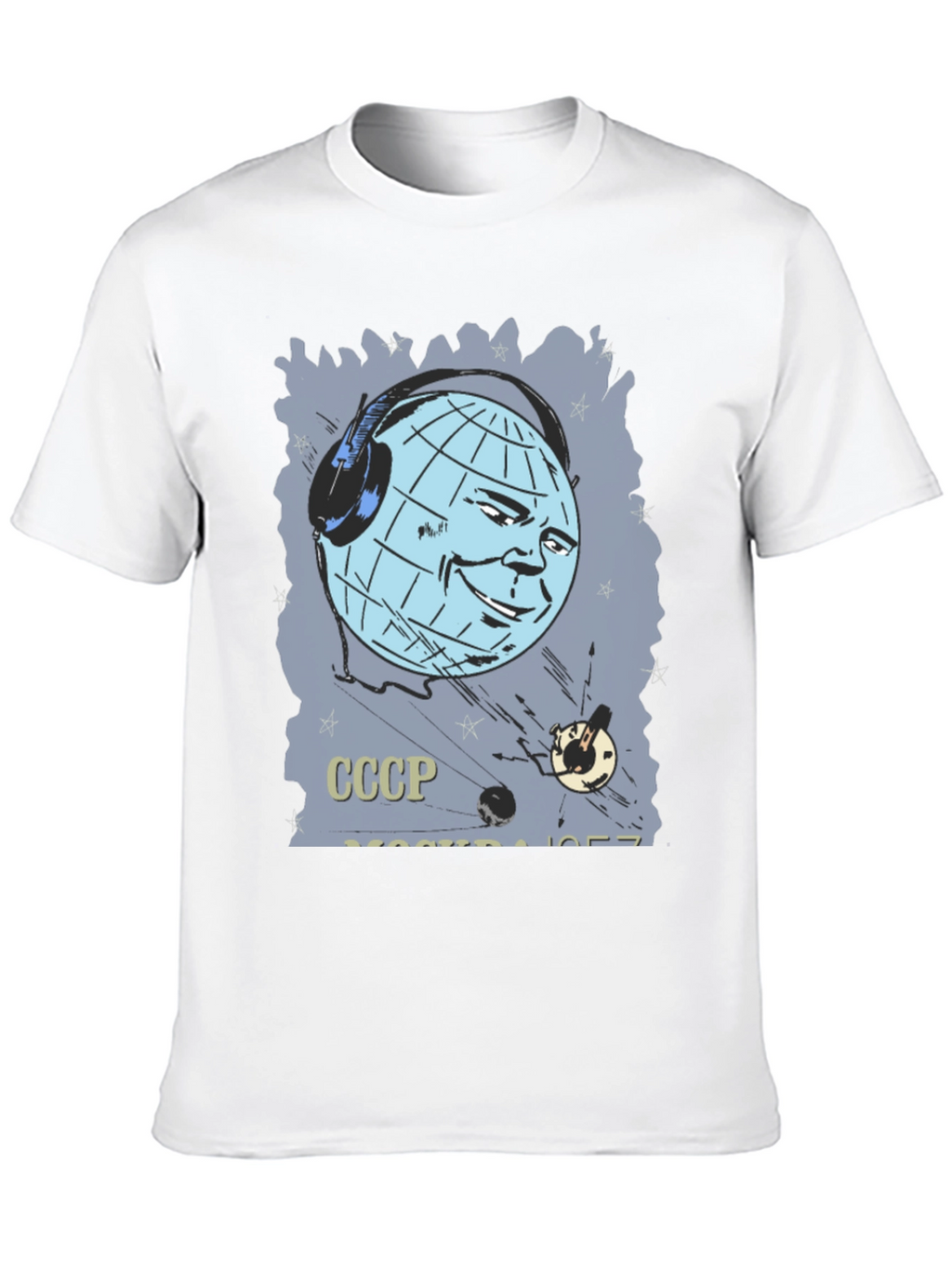 Retro USSR Sputnik T-Shirt