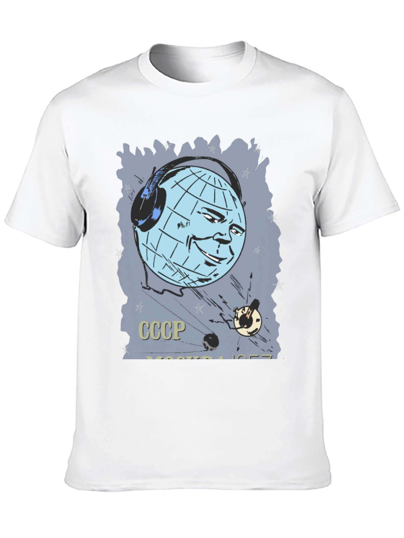 Retro USSR Sputnik T-Shirt