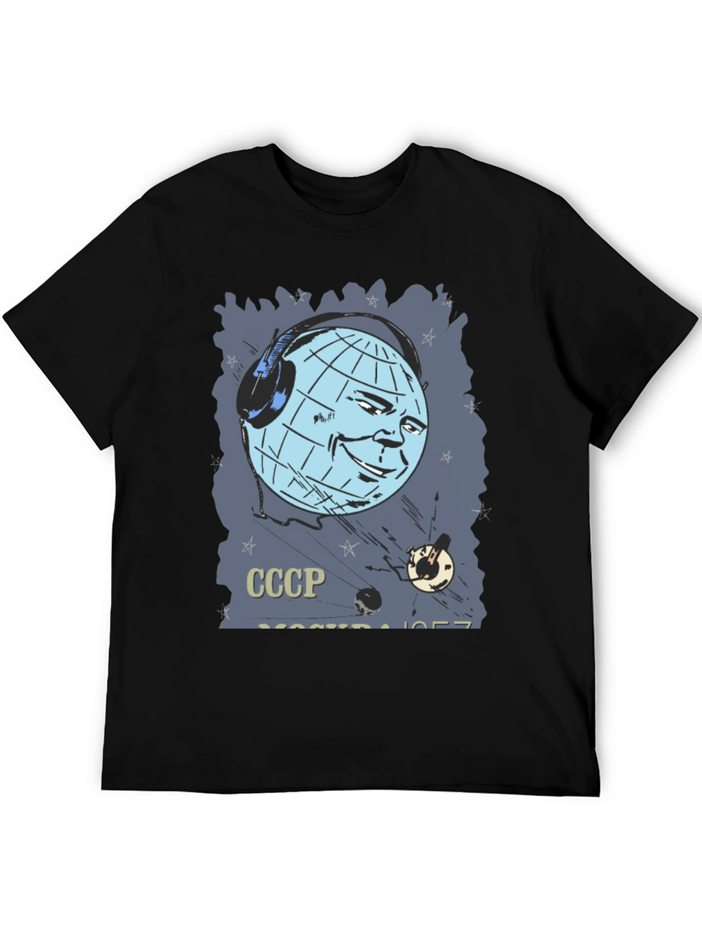 Retro USSR Sputnik T-Shirt