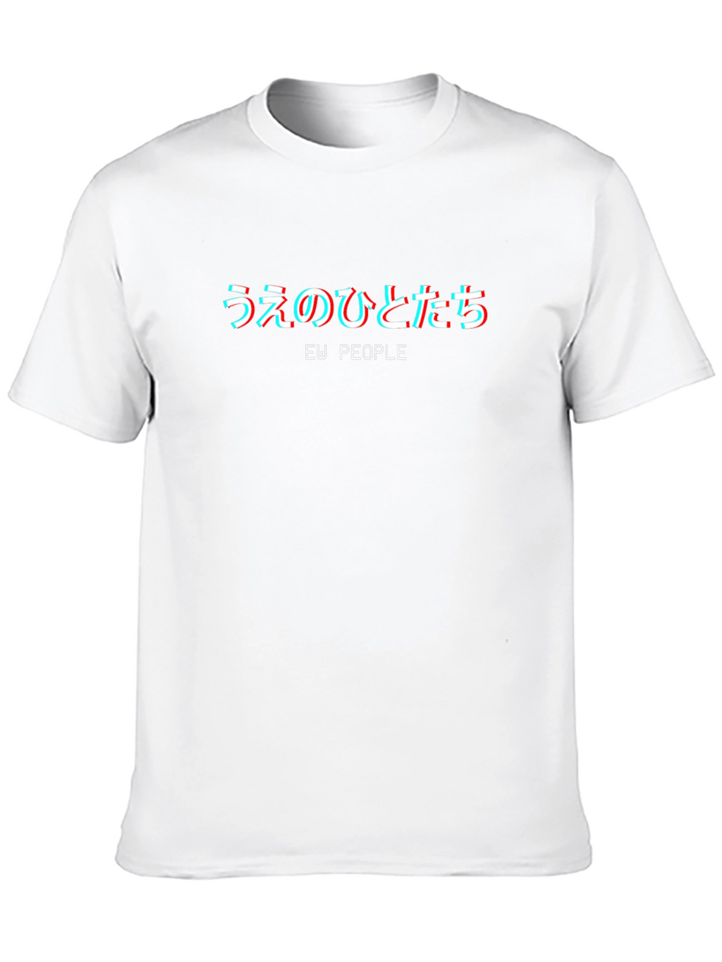 Ew People Graphic Tee - Black Crew Neck