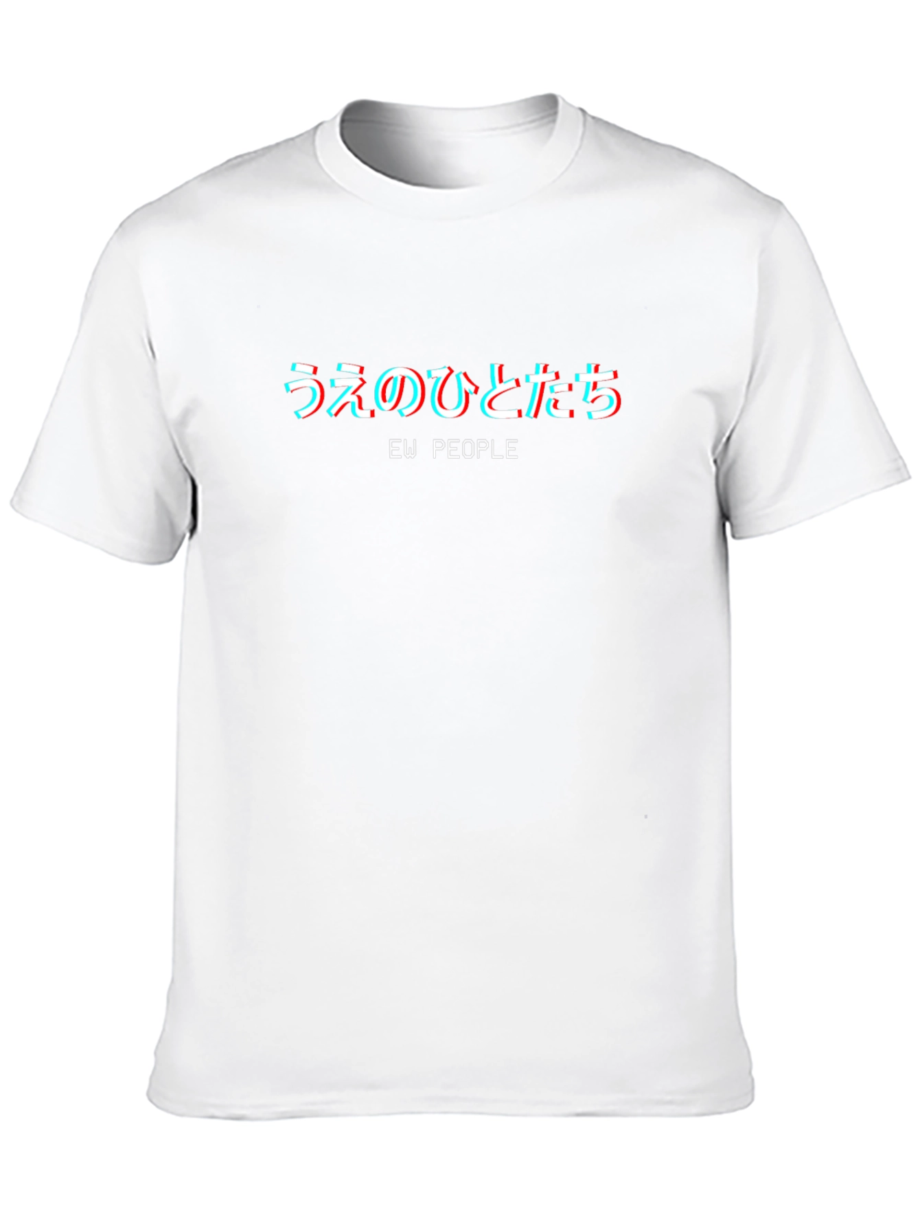 Ew People Graphic Tee - Black Crew Neck
