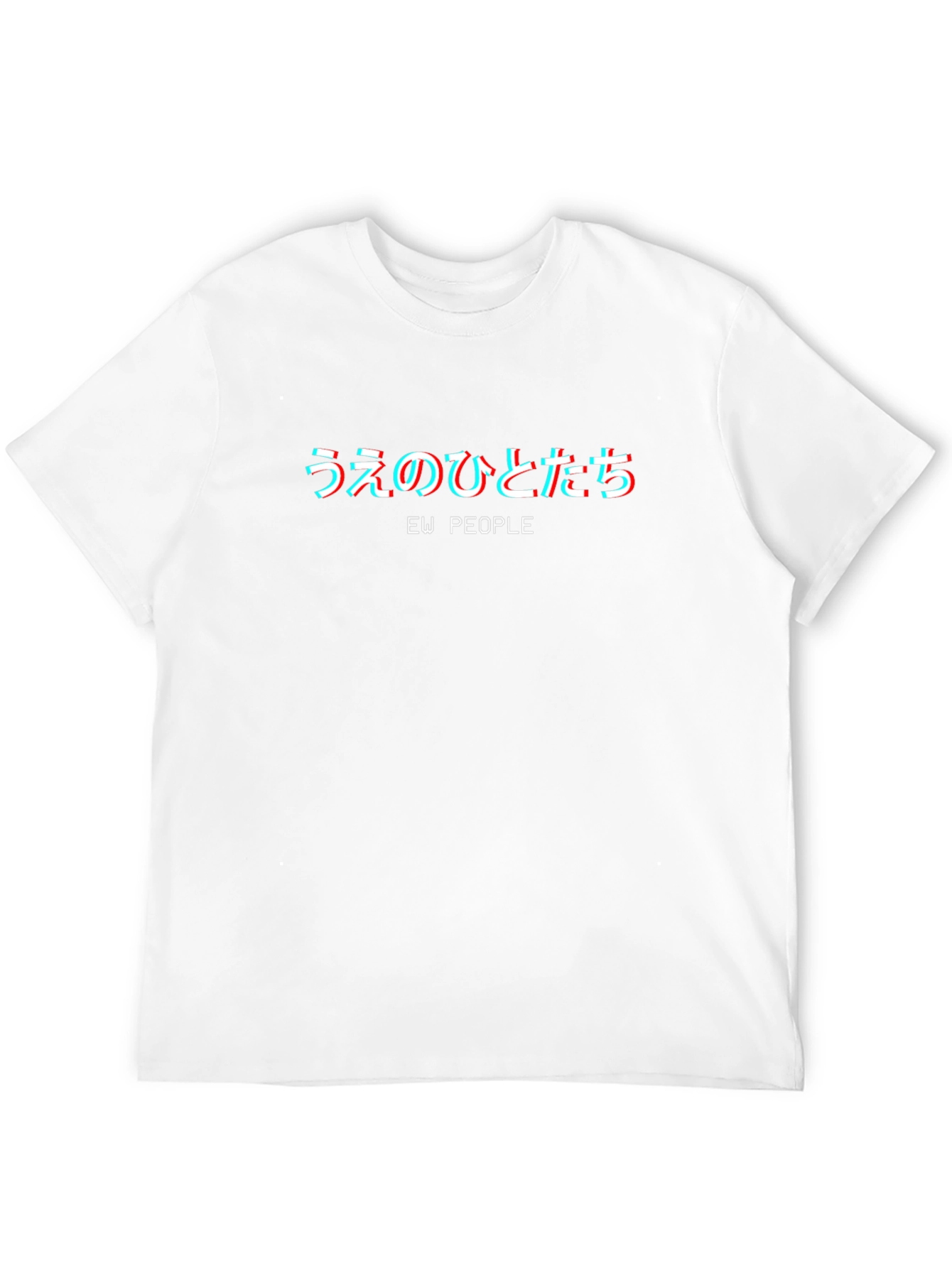 Ew People Graphic Tee - Black Crew Neck