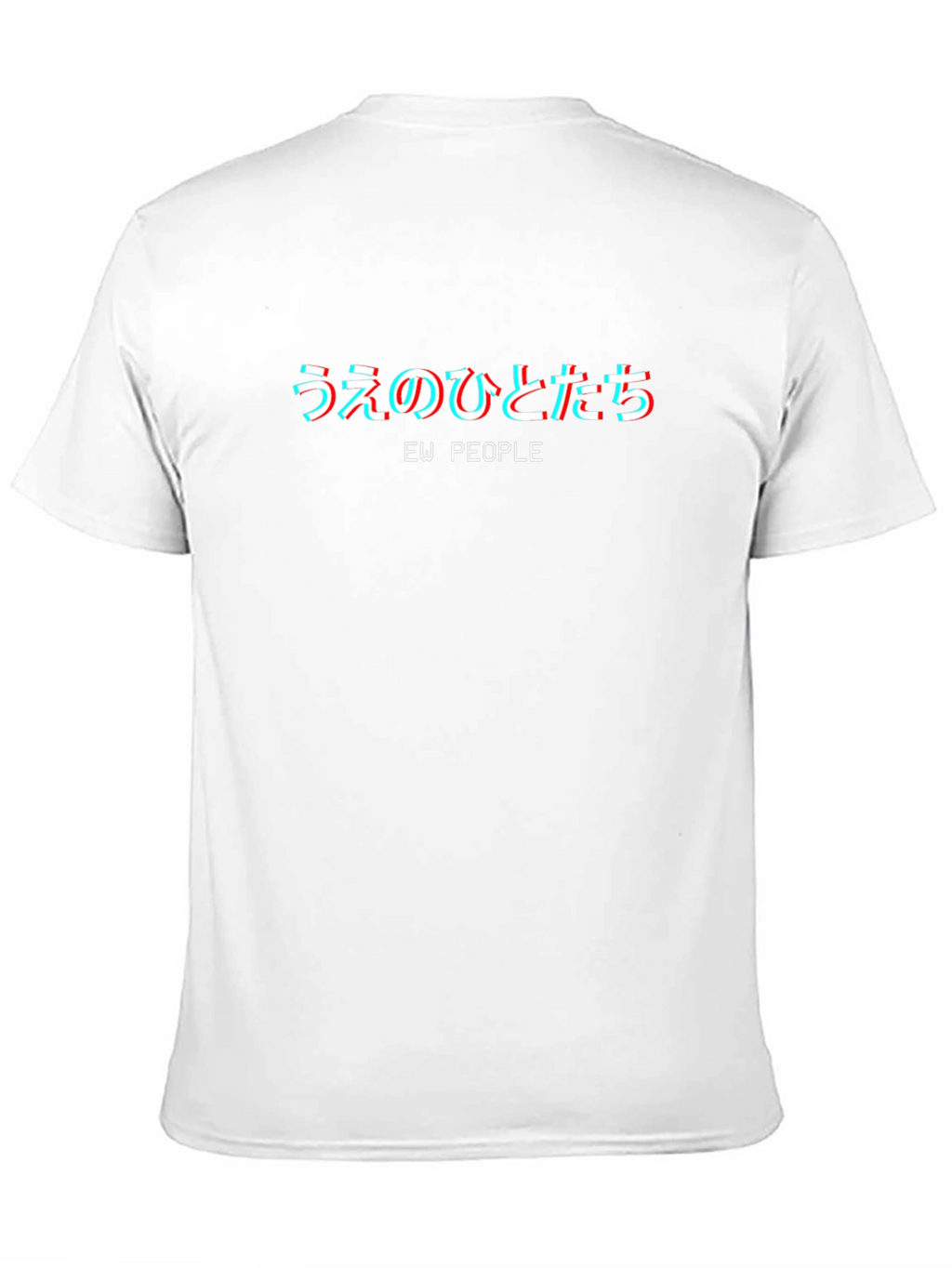 Ew People Graphic Tee - Black Crew Neck