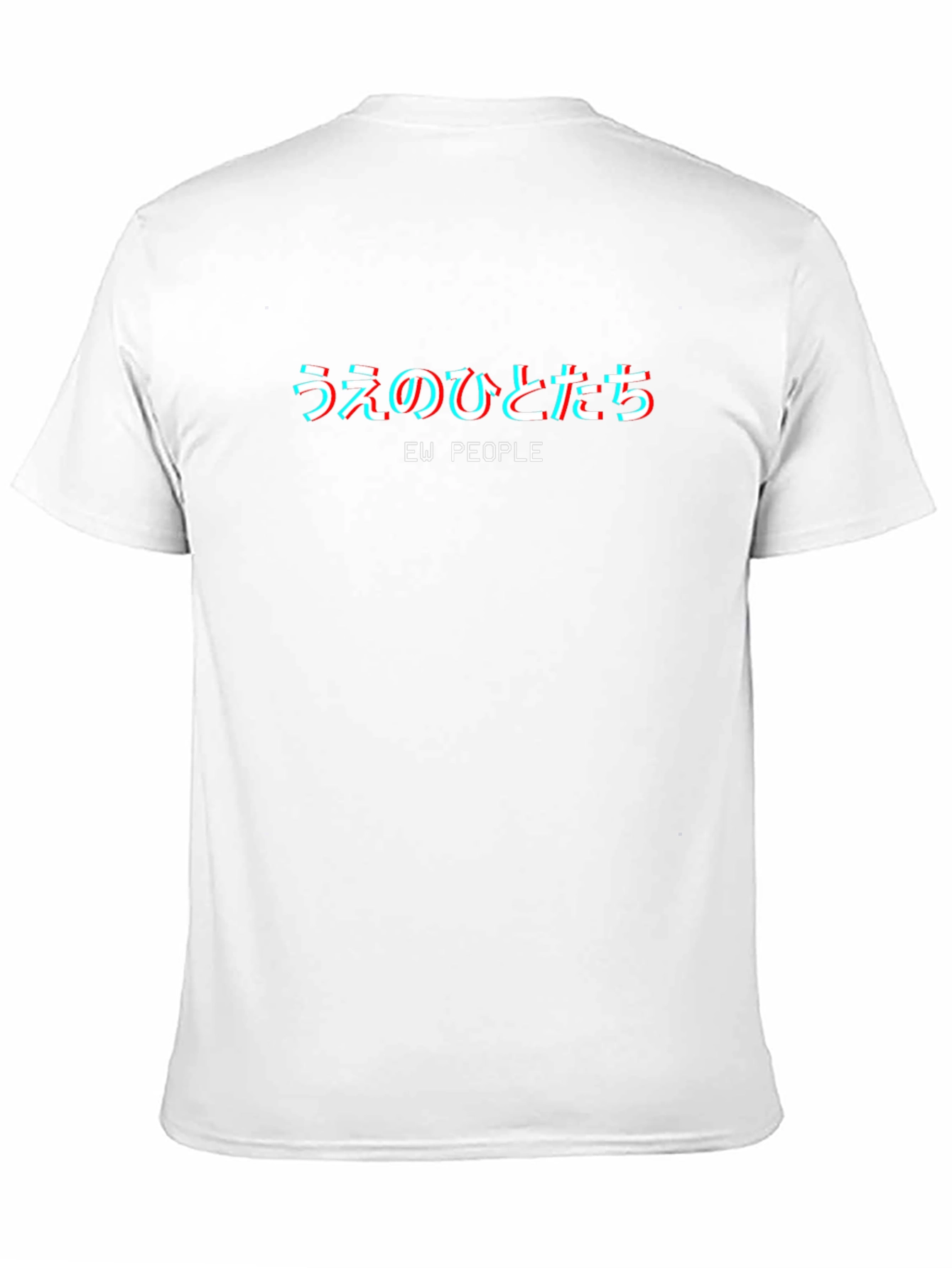 Ew People Graphic Tee - Black Crew Neck