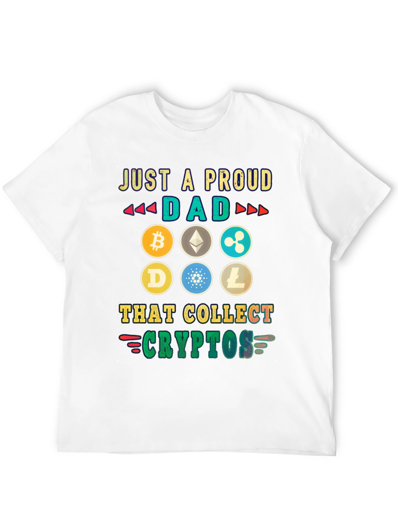 Proud Dad Crypto Collector T-Shirt