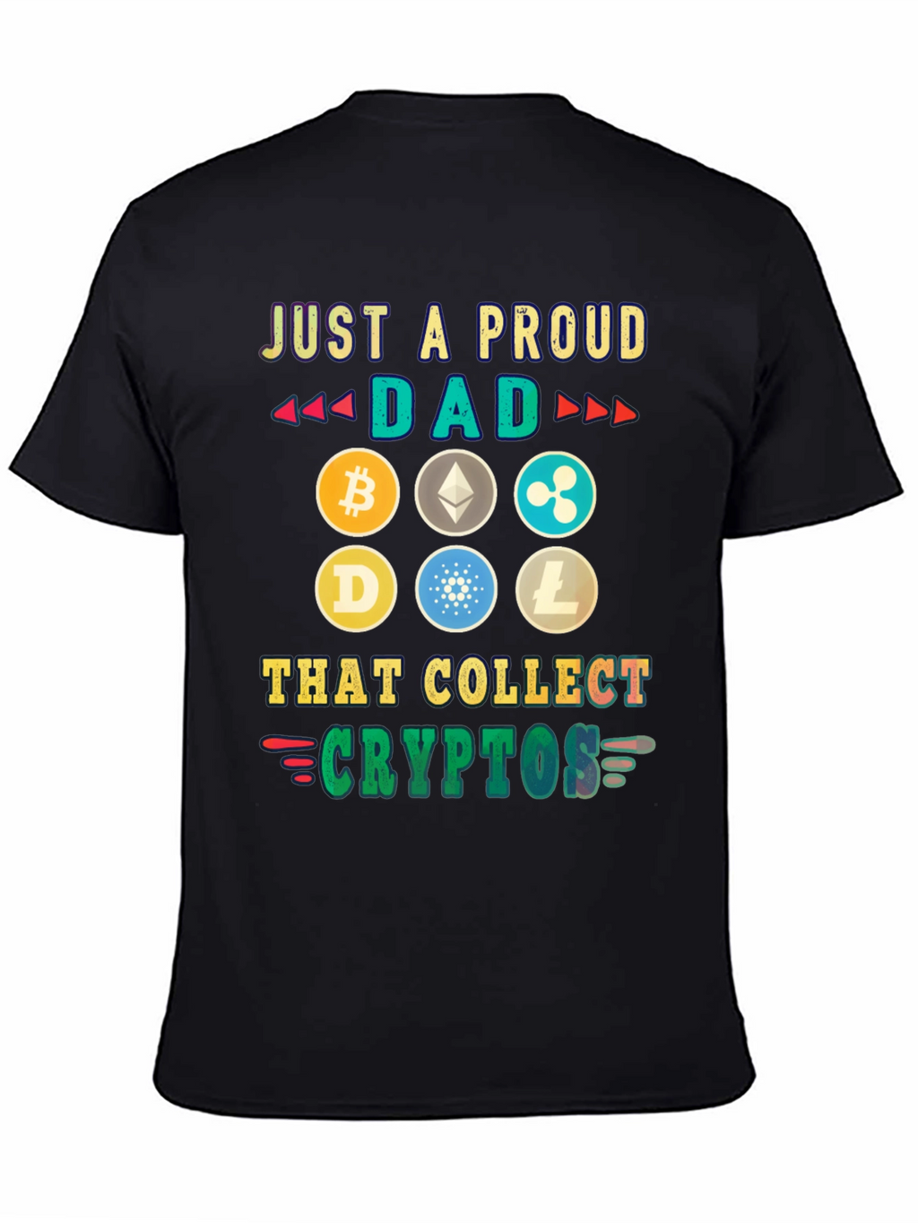 Proud Dad Crypto Collector T-Shirt