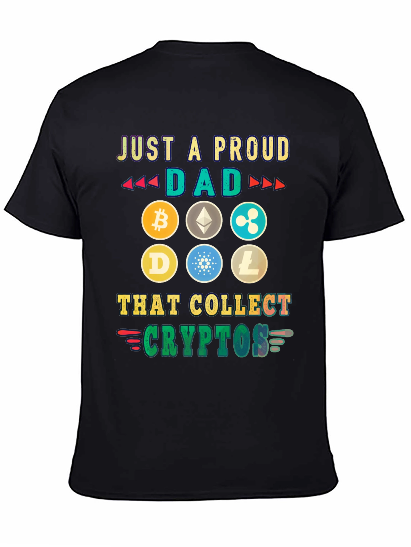 Proud Dad Crypto Collector T-Shirt
