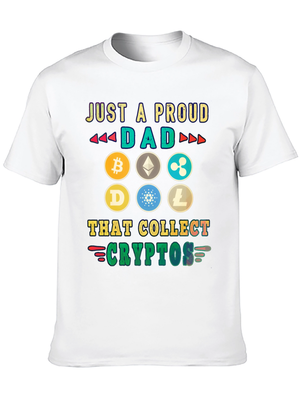 Proud Dad Crypto Collector T-Shirt