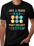 Proud Dad Crypto Collector T-Shirt