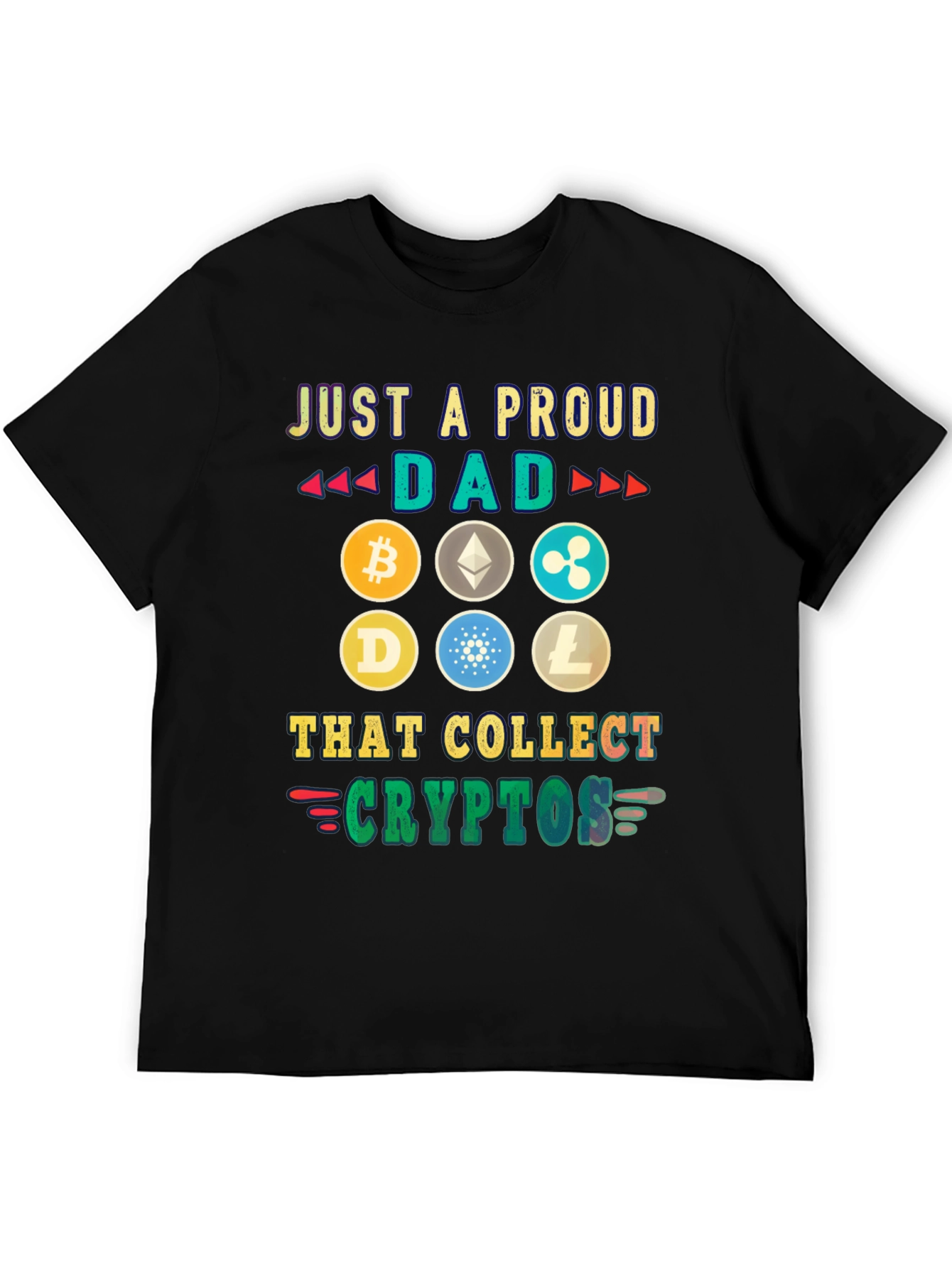 Proud Dad Crypto Collector T-Shirt