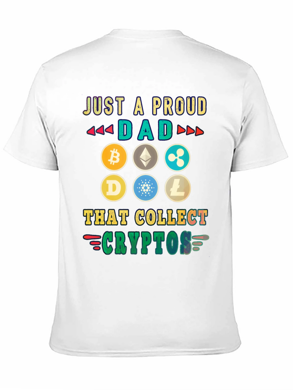 Proud Dad Crypto Collector T-Shirt