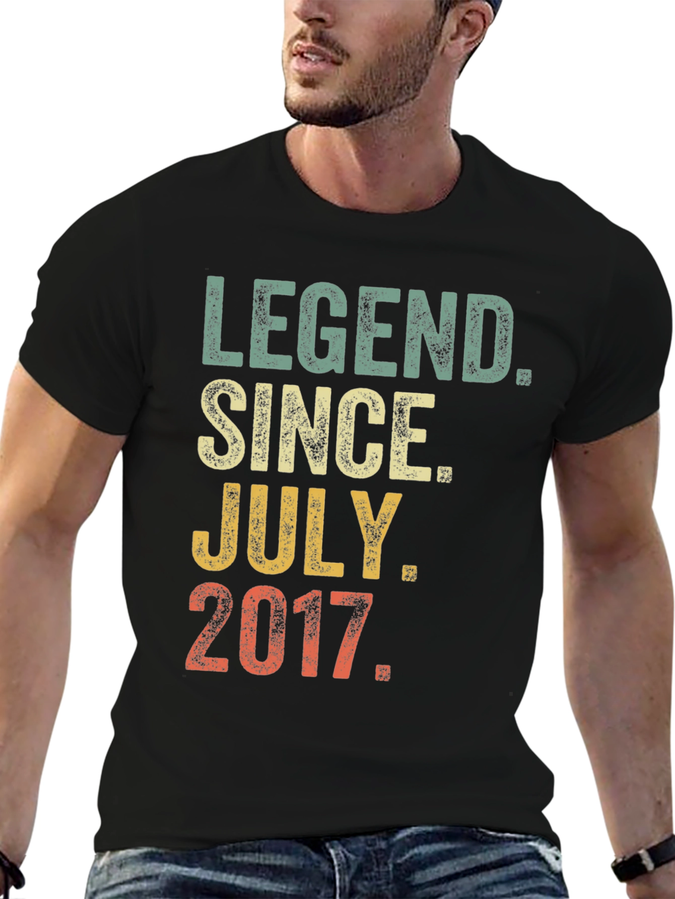 Legend Since July 2017 Graphic T-Shirt