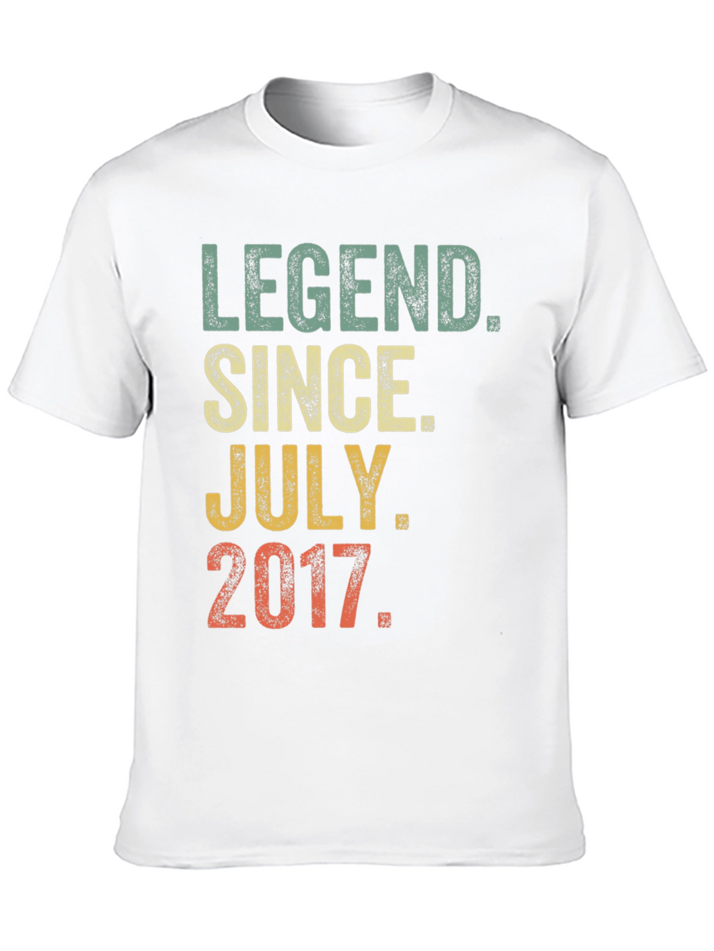 Legend Since July 2017 Graphic T-Shirt