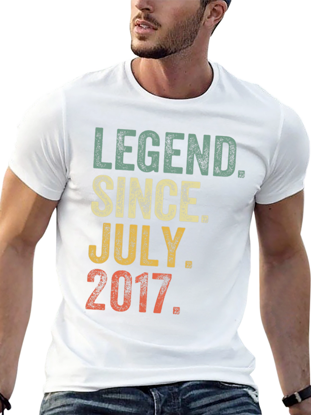 Legend Since July 2017 Graphic T-Shirt
