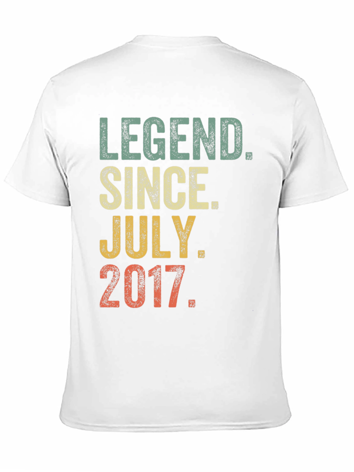 Legend Since July 2017 Graphic T-Shirt