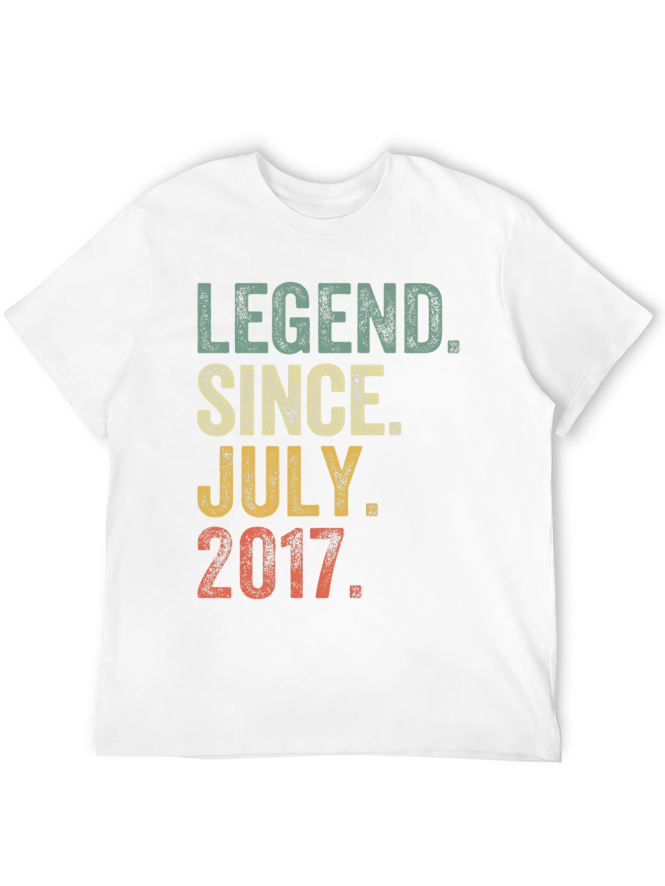 Legend Since July 2017 Graphic T-Shirt
