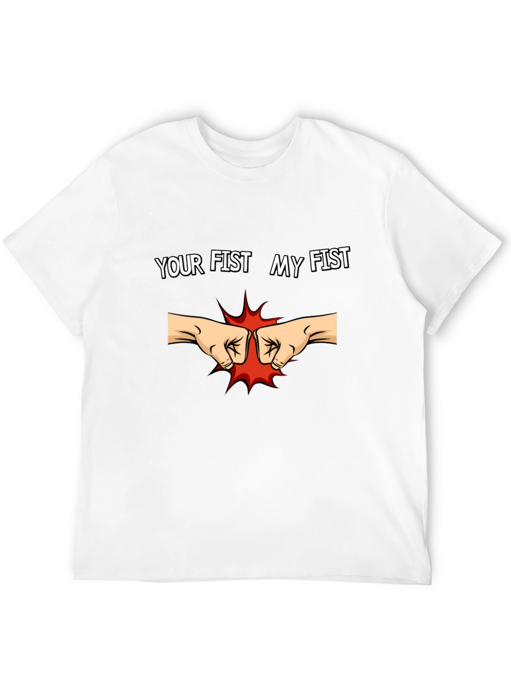 Your Fist My Fist Black T-Shirt